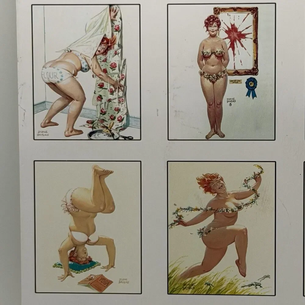 Hilde Pinup Girl Duane Bryers 12 Month 2018 Calendar Vintage Style Plus Size